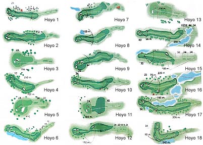 Alhaurin Golf Hotel Resort Score Card Course Map